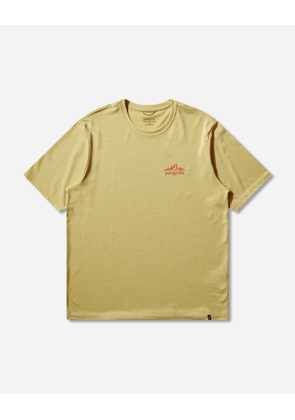 Men s Capilene Cool Daily Shirt Cloud Crag Limestone Yellow