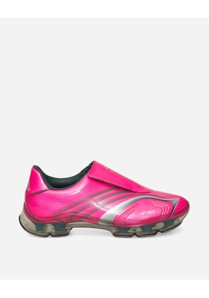 Women s F50 Walkable Sneakers Shock Pink / Bold Green / Silver Metallic