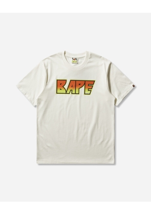 Men s Bape Kiss Logo T-Shirt Ivory