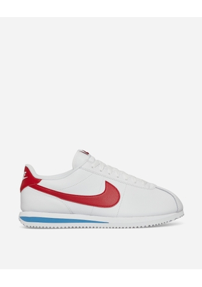 Cortez Leather Sneakers White / Varsity Red