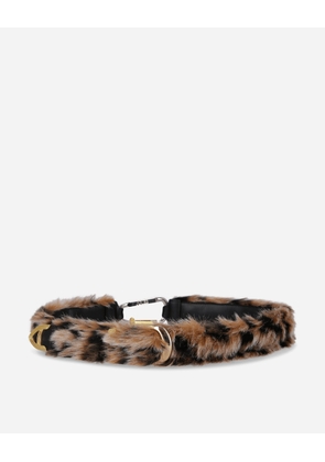 Faux Leopard Mazzo Belt Leopard