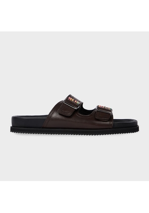 Paul Smith Dark Brown 'Malfa' Sandals