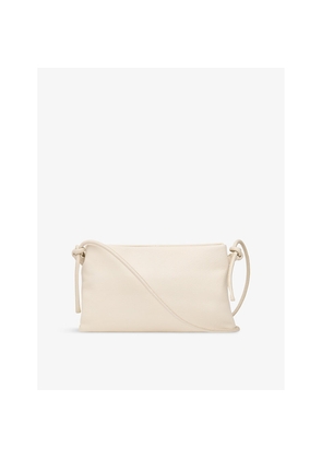 Womens Whistles Amity Triple-Pouch Leather Cross-Body Bag