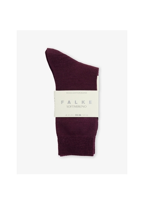 Womens Falke Softmerino Stretch-Wool Blend Socks