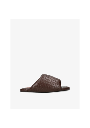 Womens Simon Miller Woven Leather Sliders