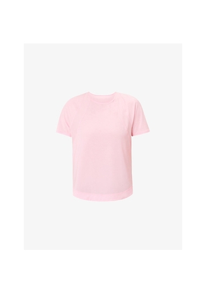 Womens Sweaty Betty Breathe Easy Stretch-Woven T-Shirt