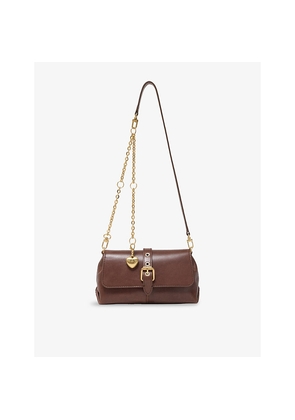 Womens Maje Miss M Leather Shoulder Bag