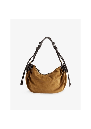Womens Isabel Marant Maia Large Suede Shoulder Bag
