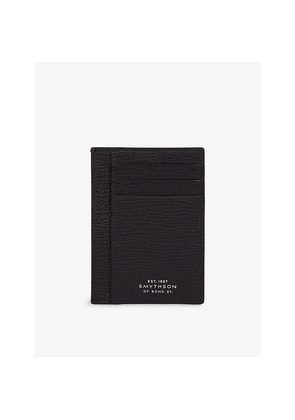 Smythson Large Flat Card Holder In Panama