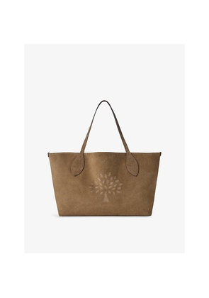 Womens Mulberry Oversized Tree Suede Tote Bag