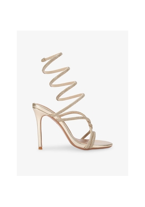 Womens KG Kurt Geiger Sloane Woven Heeled Sandals