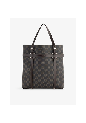 Womens Reselfridges Pre-Loved Loewe Anagram Coated-Canvas Tote Bag