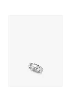 Womens Messika Move Small Titanium and 0.05ct Diamond Ring