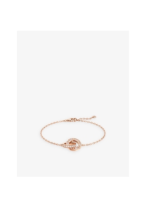 Womens Cartier Love 18ct Rose-Gold and 0.30ct Diamond Bracelet