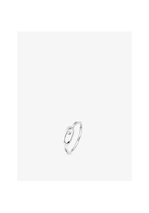 Womens Messika Move Uno 18ct Gold and 0.01ct Diamond Ring