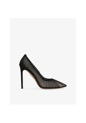 Womens Aquazzura Voile 105 Mesh Pumps