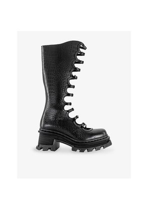 Womens Dr. Martens x Marc Jacobs Kiki Leather Boots