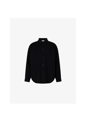 Mens Fear Of God Double-Face Wool and Cashmere Shirt