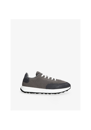 Mens Allbirds Varsity Runner Suede and Mesh Trainers