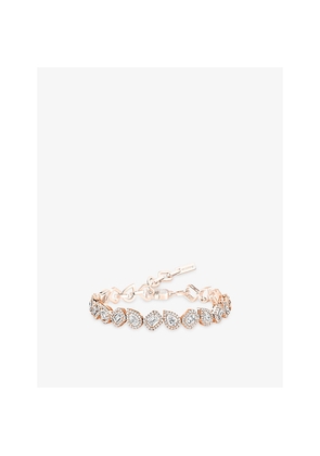 Womens Messika My Twin 18ct Rose-Gold and 3.59ct Diamond Tennis Bracelet