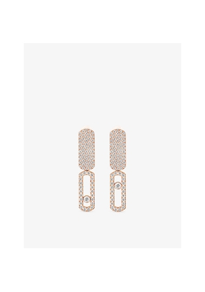 Messika Imperial Move Small 18ct Gold and 0.70ct Diamond Earrings
