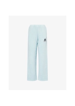 Womens Adanola Echo Washed Straight-Leg Cotton Jogging Bottoms