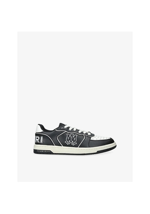 Mens Amiri Newport Leather Trainers