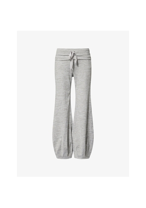 Womens Free People Movement Fp Movement Quick-Step Heather Stretch-Jersey Trousers