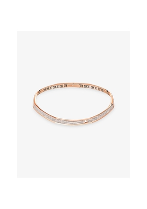 Womens Messika Moderniste Pavé 18ct Yellow Gold and 5.45 Diamond Choker Necklace