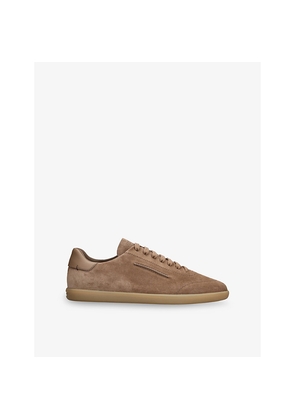 Mens Zegna 232 Suede Trainers