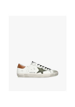 Mens Golden Goose Super Star 10947 Leather Trainers