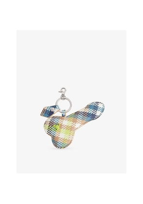 Mens Vivienne Westwood Penis Coated Canvas Keyring