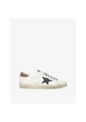 Mens Golden Goose Super Star 11657 Leather Trainers