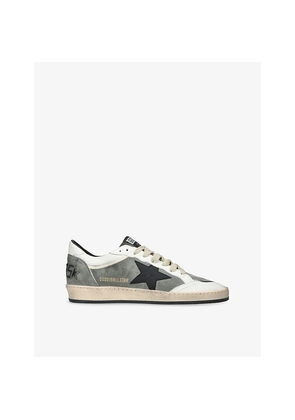 Mens Golden Goose Ballstar 35945 Suede Trainers