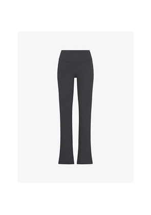 Womens Skims Foldover Cotton-Jersey Trousers