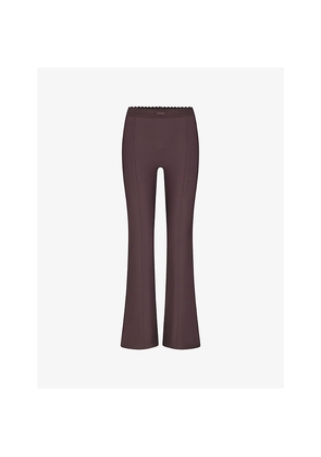 Womens Skims Body High-Waist Flare Jersey Trousers