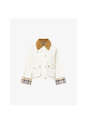 Womens Barbour Beadnell Cropped Cotton Jacket