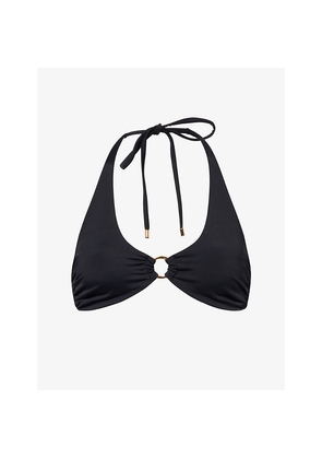 Womens Away That Day Sorrento Halter Neck Bikini Top