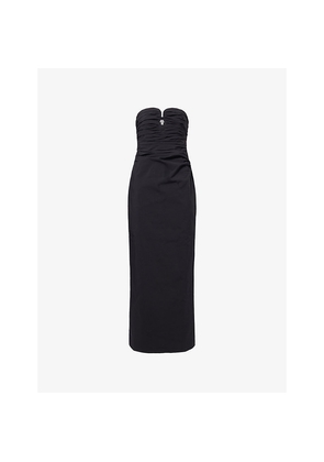 Womens Shona Joy Campbell Strapless Maxi Dress