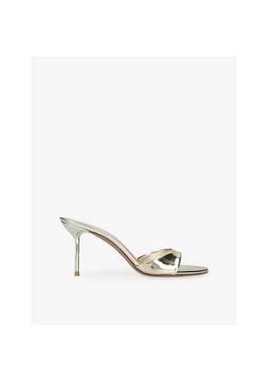 Womens Paris Texas Lidia 70 Leather Heeled Mules