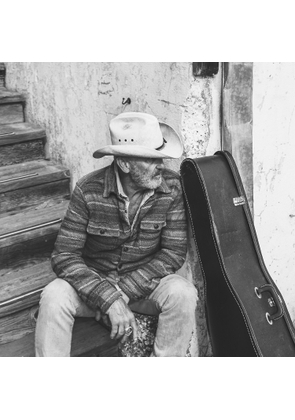 Striped Linen-Silk Workshirt Jumper