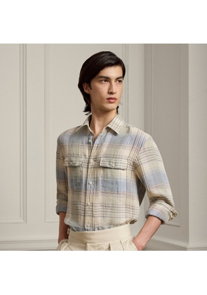 Plaid Linen Shirt