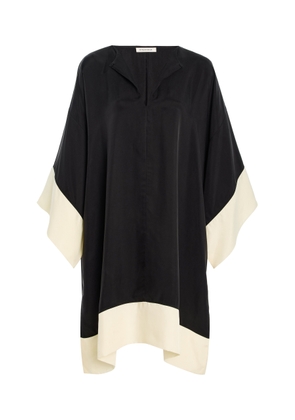 By Malene Birger Cicine Colorblocked Caftan Midi Dress - Moda Operandi