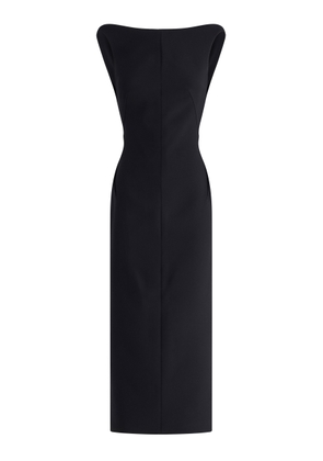 Maticevski Fervor Linen-Silk Blend Midi Dress - Moda Operandi