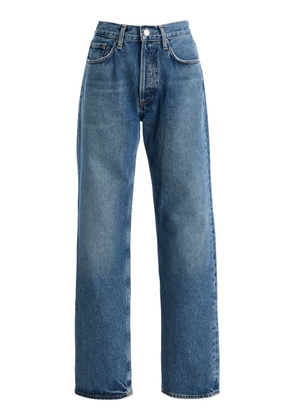 Agolde Lana Rigid High-Rise Straight-Leg Jeans - Moda Operandi