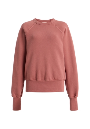 Les Tien Leann Classic Raglan Cotton Sweatshirt - Moda Operandi