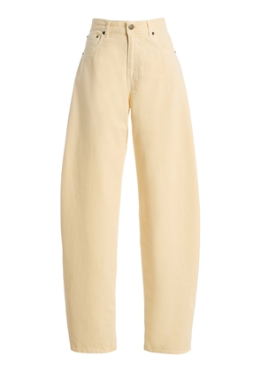 HAIKURE Bibi Cotton-Linen Twill 45 Mid-Rise Balloon-Leg Jeans - Moda Operandi