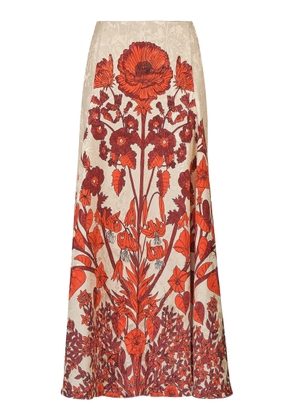 Johanna Ortiz Encanto de Isla Ankle Skirt - Moda Operandi