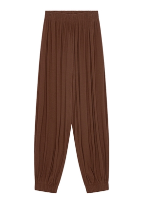BIRROT Lay1 Gathered Wide-Leg Pants - Moda Operandi