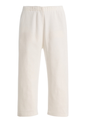The Row Coleta Ribbed Slub Cotton Jersey Shorts - Moda Operandi